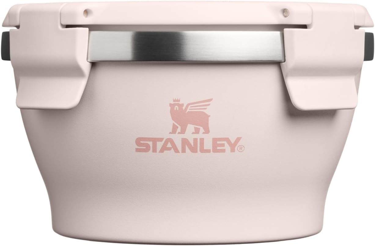 image:imageSTANLEY Adventure FreshtoTable Leakproof Bowl 1 qt Vacuum Insulated Food Container Airtight Lid Packable for Lunch amp Meal Prep Stainless Steel BPAFree Dishwasher Safe Blue SkyRose Quartz
