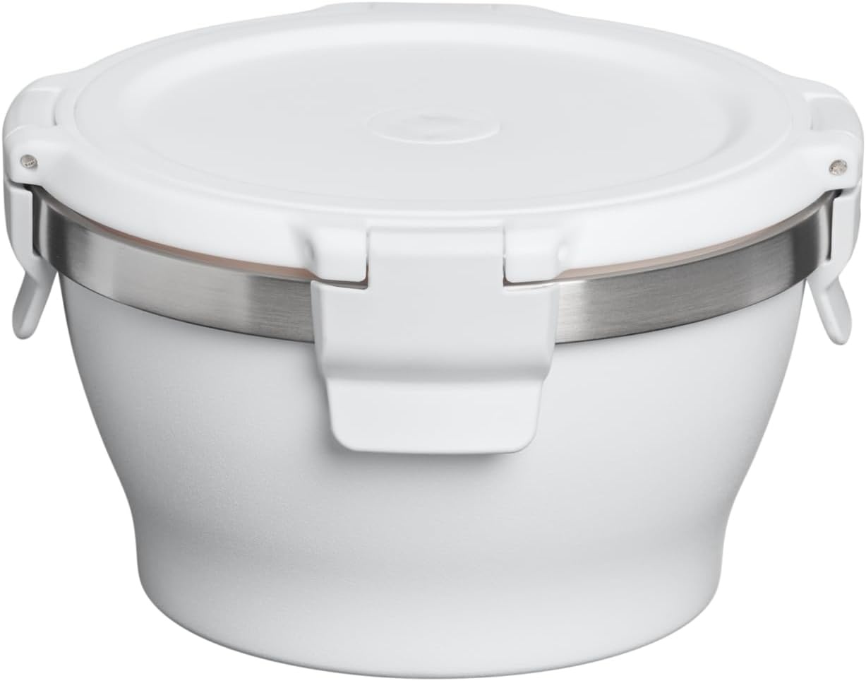 image:imageSTANLEY Adventure FreshtoTable Leakproof Bowl 1 qt Vacuum Insulated Food Container Airtight Lid Packable for Lunch amp Meal Prep Stainless Steel BPAFree Dishwasher Safe Blue SkyFrost