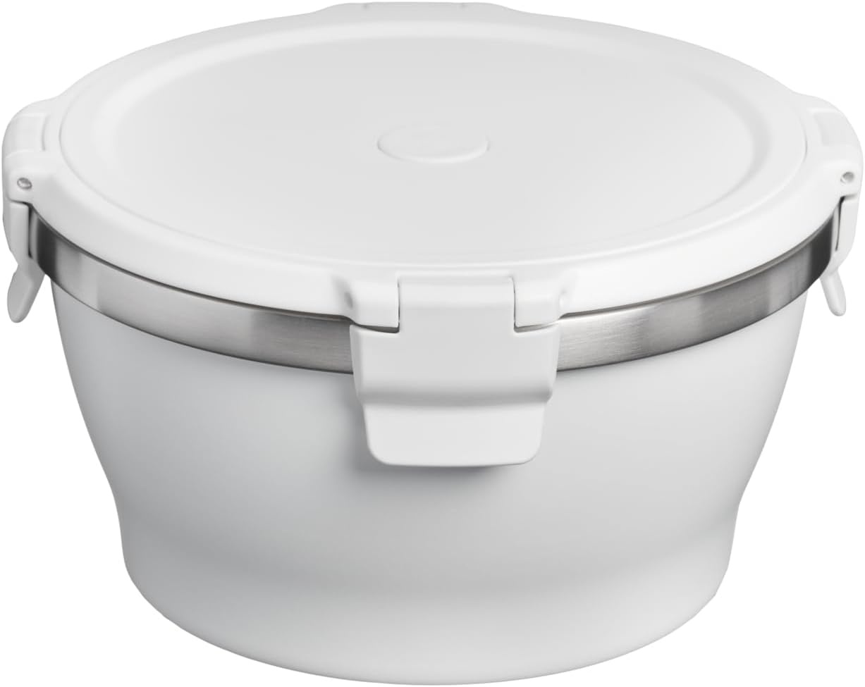 image:imageSTANLEY Adventure FreshtoTable Leakproof Bowl 1 qt Vacuum Insulated Food Container Airtight Lid Packable for Lunch amp Meal Prep Stainless Steel BPAFree Dishwasher Safe Blue SkyFrost