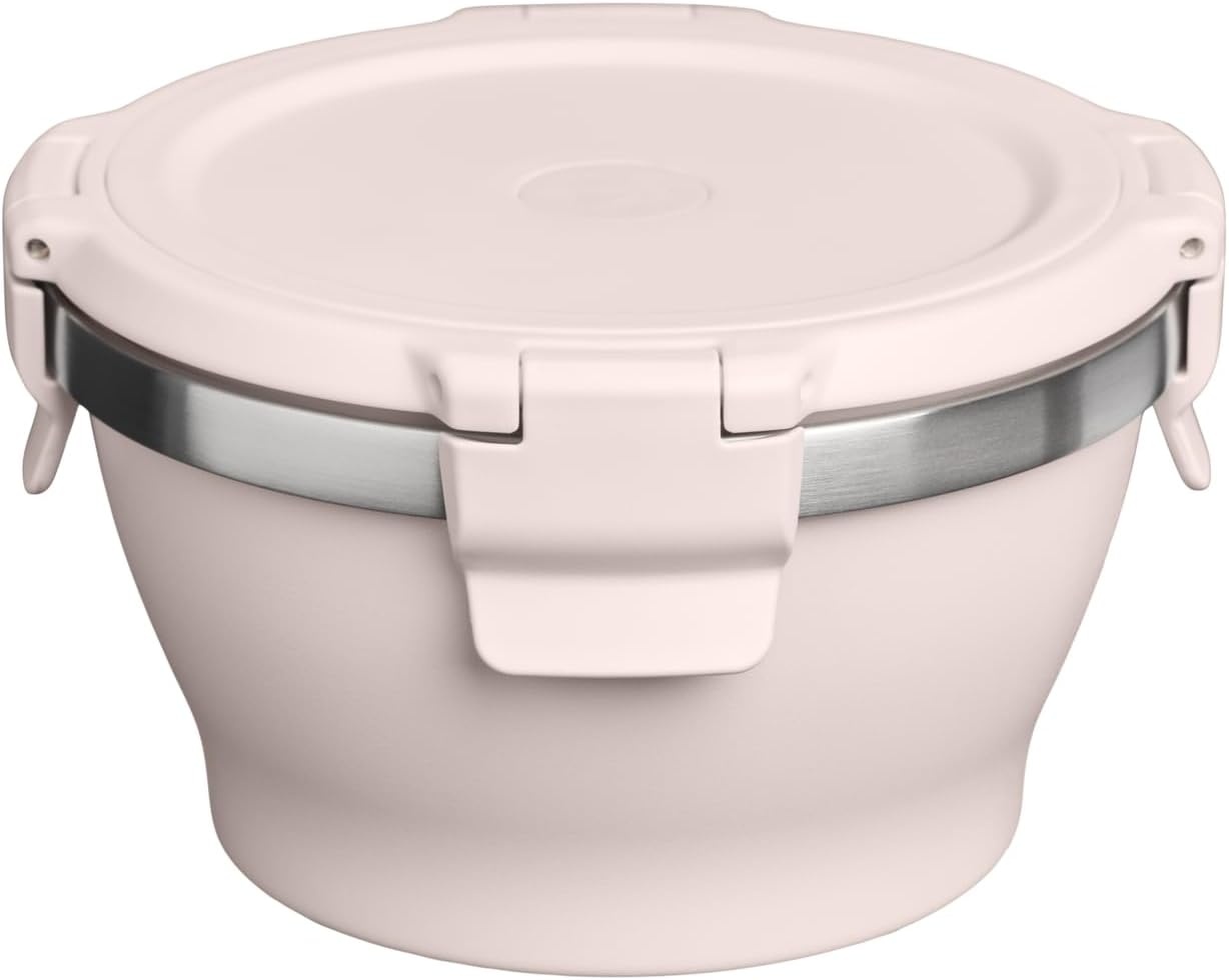 image:imageSTANLEY Adventure FreshtoTable Leakproof Bowl 1 qt Vacuum Insulated Food Container Airtight Lid Packable for Lunch amp Meal Prep Stainless Steel BPAFree Dishwasher Safe Blue SkyRose Quartz