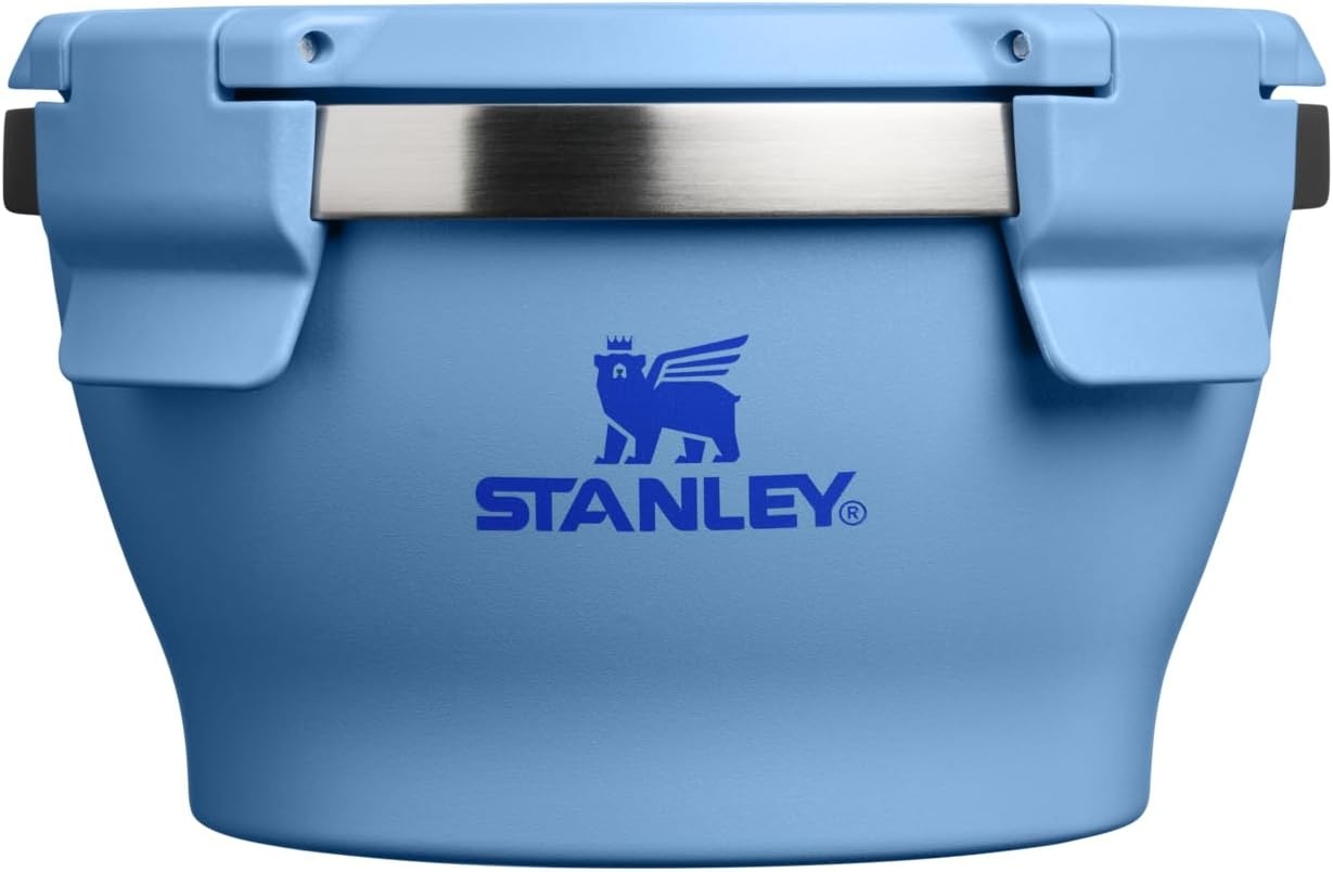 image:imageSTANLEY Adventure FreshtoTable Leakproof Bowl 1 qt Vacuum Insulated Food Container Airtight Lid Packable for Lunch amp Meal Prep Stainless Steel BPAFree Dishwasher Safe Blue SkyBlue Sky