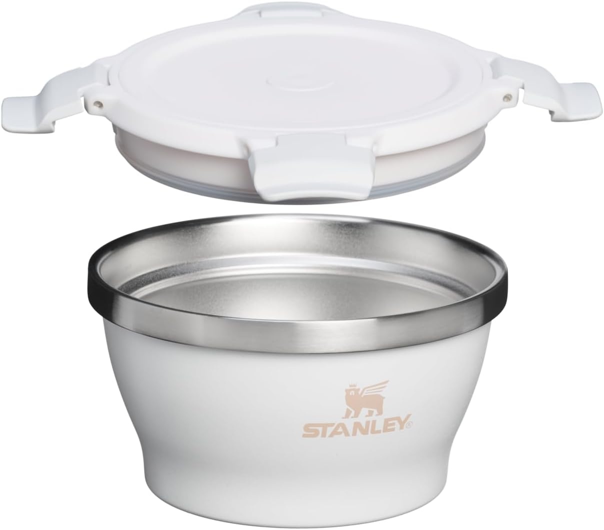 image:imageSTANLEY Adventure FreshtoTable Leakproof Bowl 1 qt Vacuum Insulated Food Container Airtight Lid Packable for Lunch amp Meal Prep Stainless Steel BPAFree Dishwasher Safe Blue SkyFrost