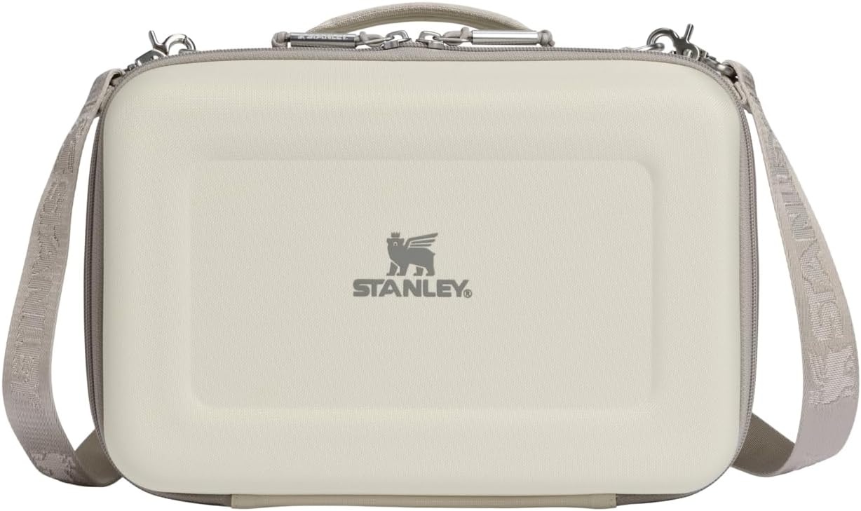 image:imageSTANLEY All Day Mini Lunch Box 42quart EVA Insulated Lunch Bag Crush Resistant Adjustable Strap BPAFree CranberryCream
