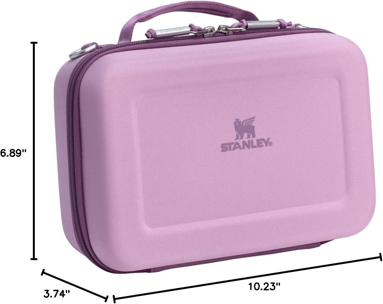 image:imageSTANLEY All Day Mini Lunch Box 42quart EVA Insulated Lunch Bag Crush Resistant Adjustable Strap BPAFree CranberryLilac
