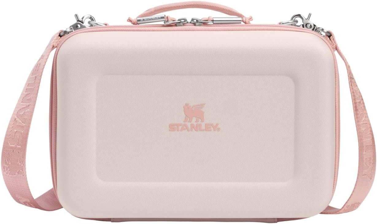 image:imageSTANLEY All Day Mini Lunch Box 42quart EVA Insulated Lunch Bag Crush Resistant Adjustable Strap BPAFree CranberryRose Quartz