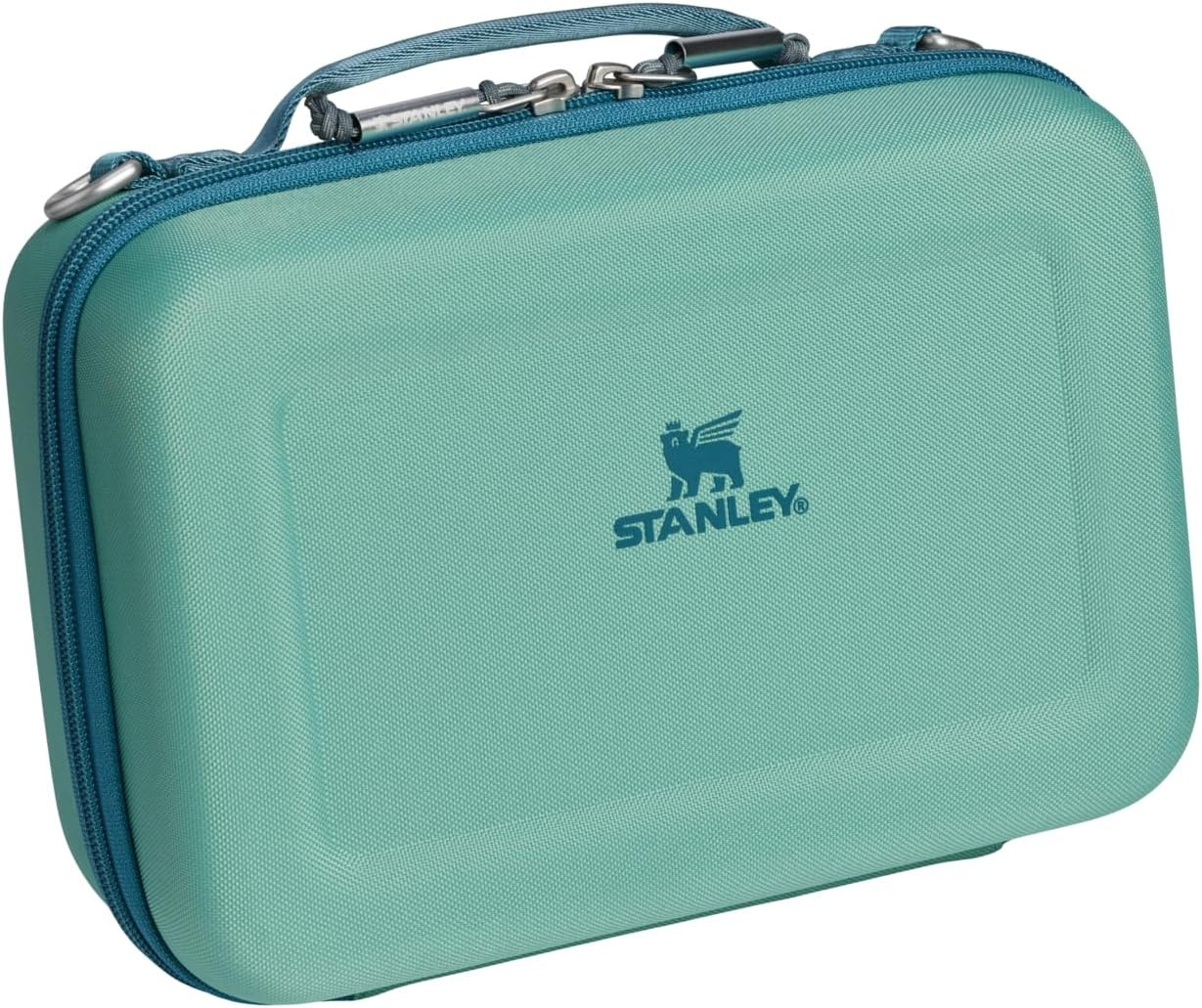 image:imageSTANLEY All Day Mini Lunch Box 42quart EVA Insulated Lunch Bag Crush Resistant Adjustable Strap BPAFree CranberrySpring Green