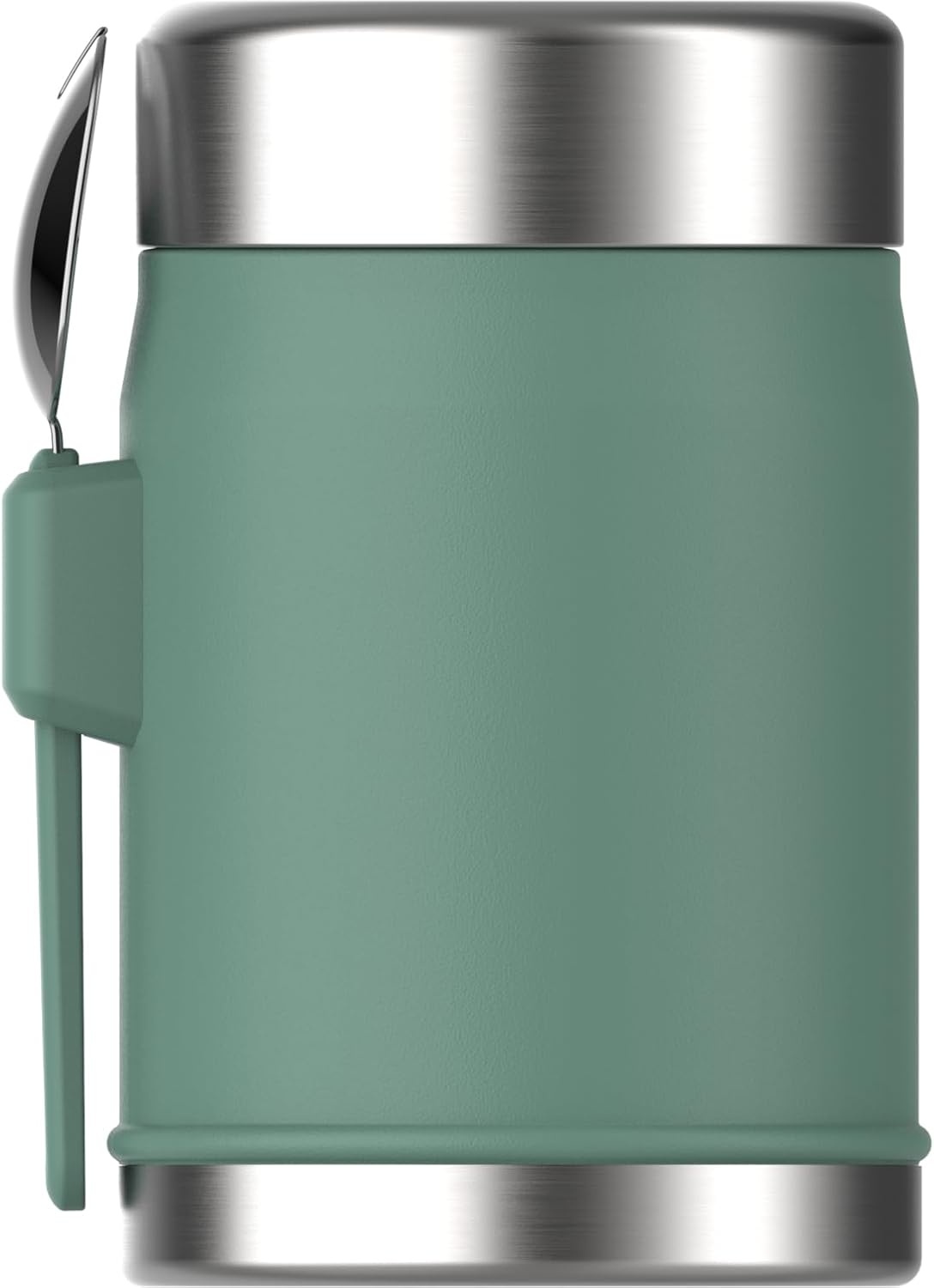 image:imageSTANLEY Classic Legendary Large Food Jar 24 oz Vacuum Insulated Food Container Wide Mouth Screw On Lid Stainless Steel with Leakproof Lid BPAFree Hammertone Rose QuartzSpring Green