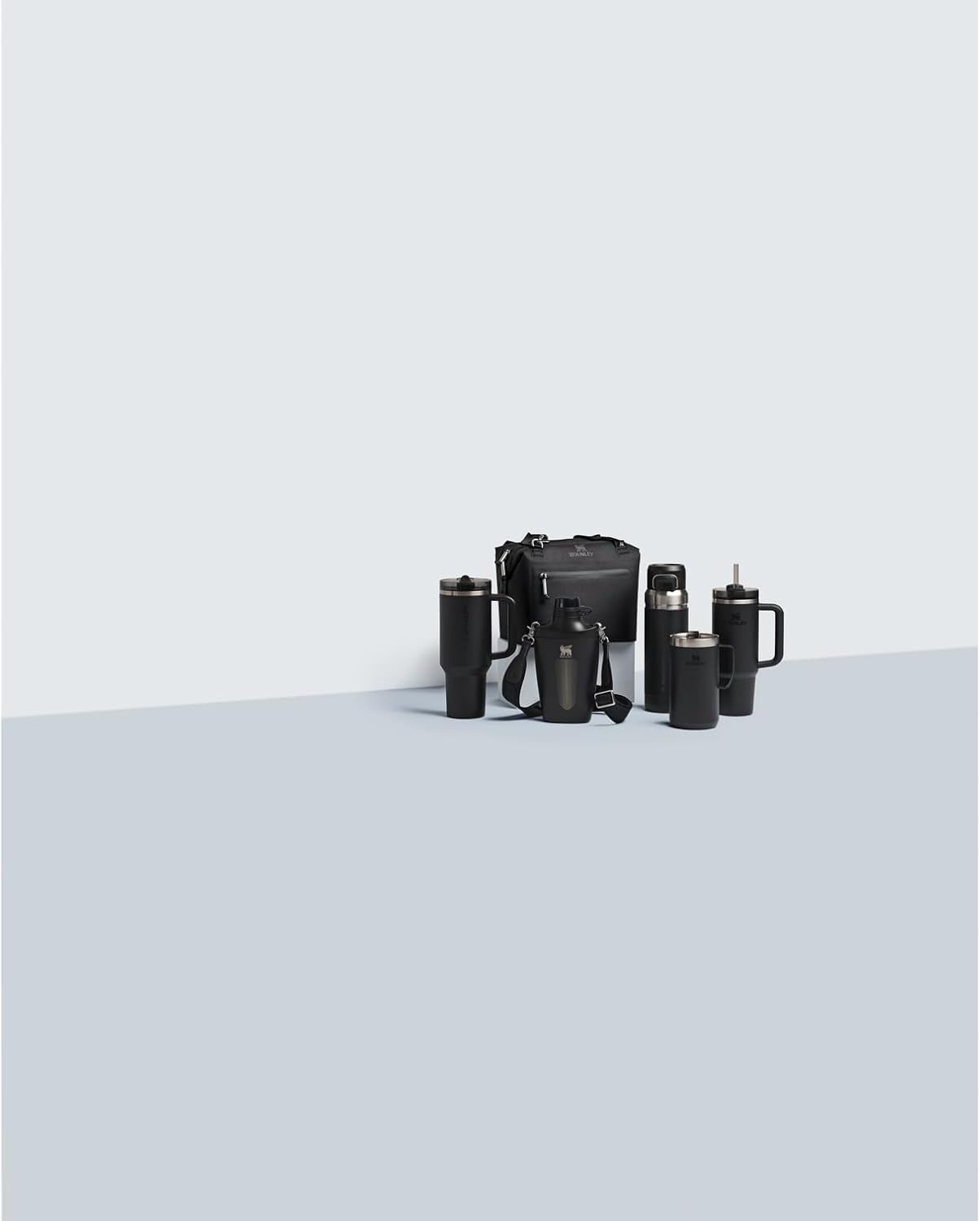 image:imageSTANLEY Everyday Camp Mug 12oz Drink Through Lid Cup for Coffee Tea and Drinks Insulated Stainless Steel Coffee Mug BPAFree Black 20Black 20