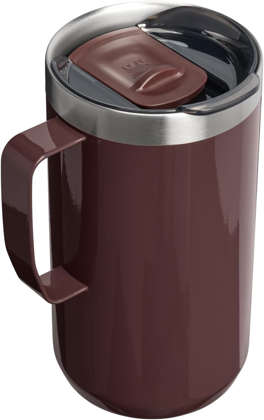 image:imageSTANLEY Everyday Camp Mug 12oz Drink Through Lid Cup for Coffee Tea and Drinks Insulated Stainless Steel Coffee Mug BPAFree Black 20Mahogany Gloss