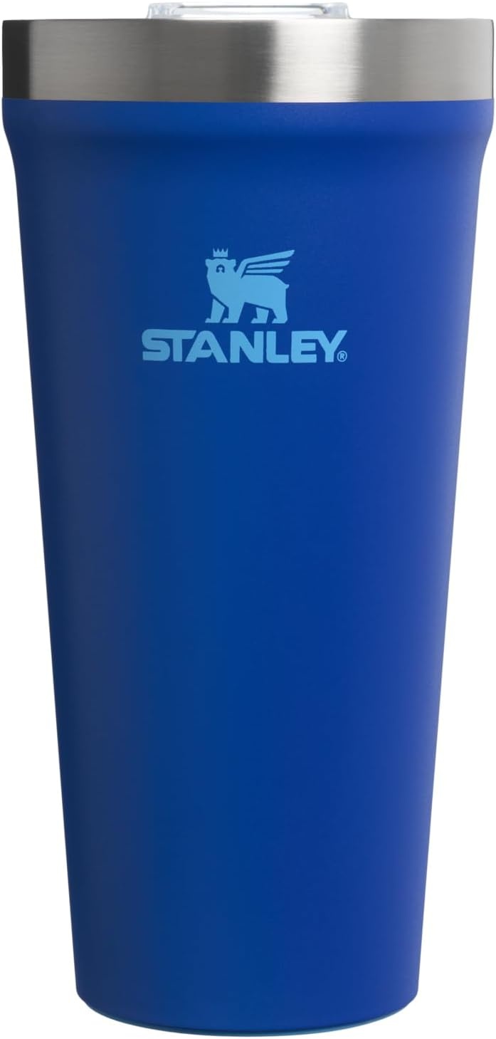 image:imageSTANLEY Everyday Tumbler Press Fit Drink Through Lid Beverage Coffee and Cocktail Cup Insulated Stainless Steel Wine Glass BPAFreeCobalt