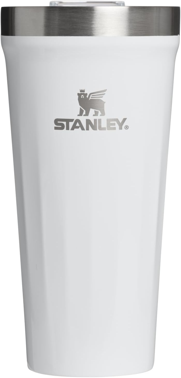image:imageSTANLEY Everyday Tumbler Press Fit Drink Through Lid Beverage Coffee and Cocktail Cup Insulated Stainless Steel Wine Glass BPAFreeFrost