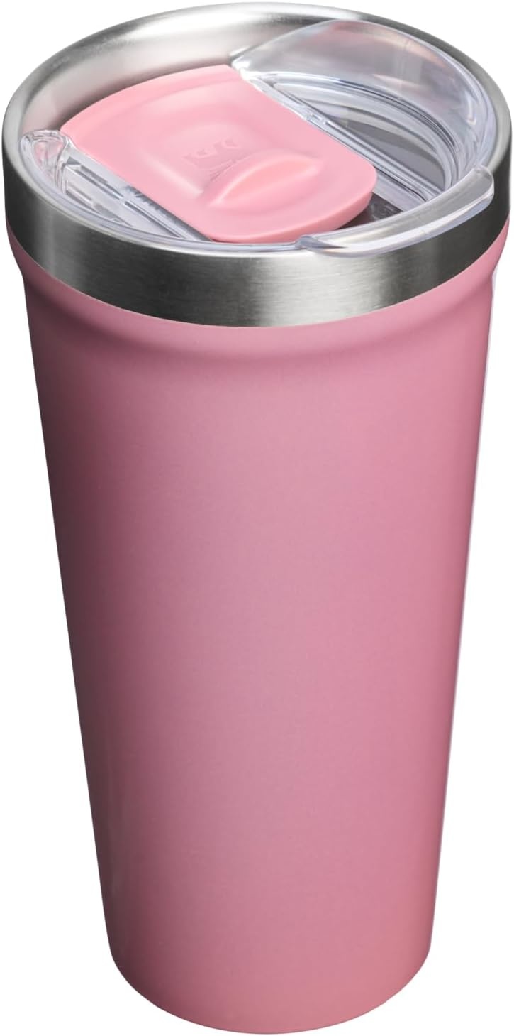 image:imageSTANLEY Everyday Tumbler Press Fit Drink Through Lid Beverage Coffee and Cocktail Cup Insulated Stainless Steel Wine Glass BPAFreePort Shimmer