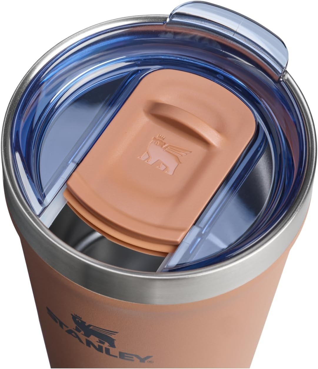 image:imageSTANLEY Everyday Tumbler Press Fit Drink Through Lid Beverage Coffee and Cocktail Cup Insulated Stainless Steel Wine Glass BPAFreeToast