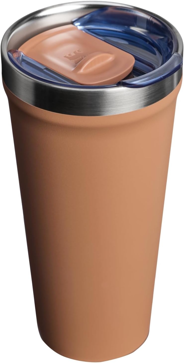image:imageSTANLEY Everyday Tumbler Press Fit Drink Through Lid Beverage Coffee and Cocktail Cup Insulated Stainless Steel Wine Glass BPAFreeToast