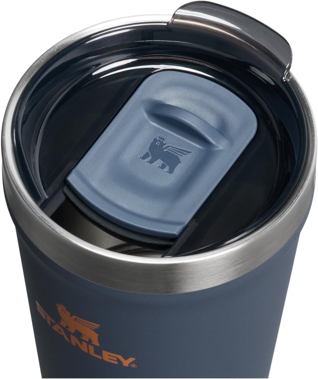 image:imageSTANLEY Everyday Tumbler Press Fit Drink Through Lid Beverage Coffee and Cocktail Cup Insulated Stainless Steel Wine Glass BPAFreeTwilight
