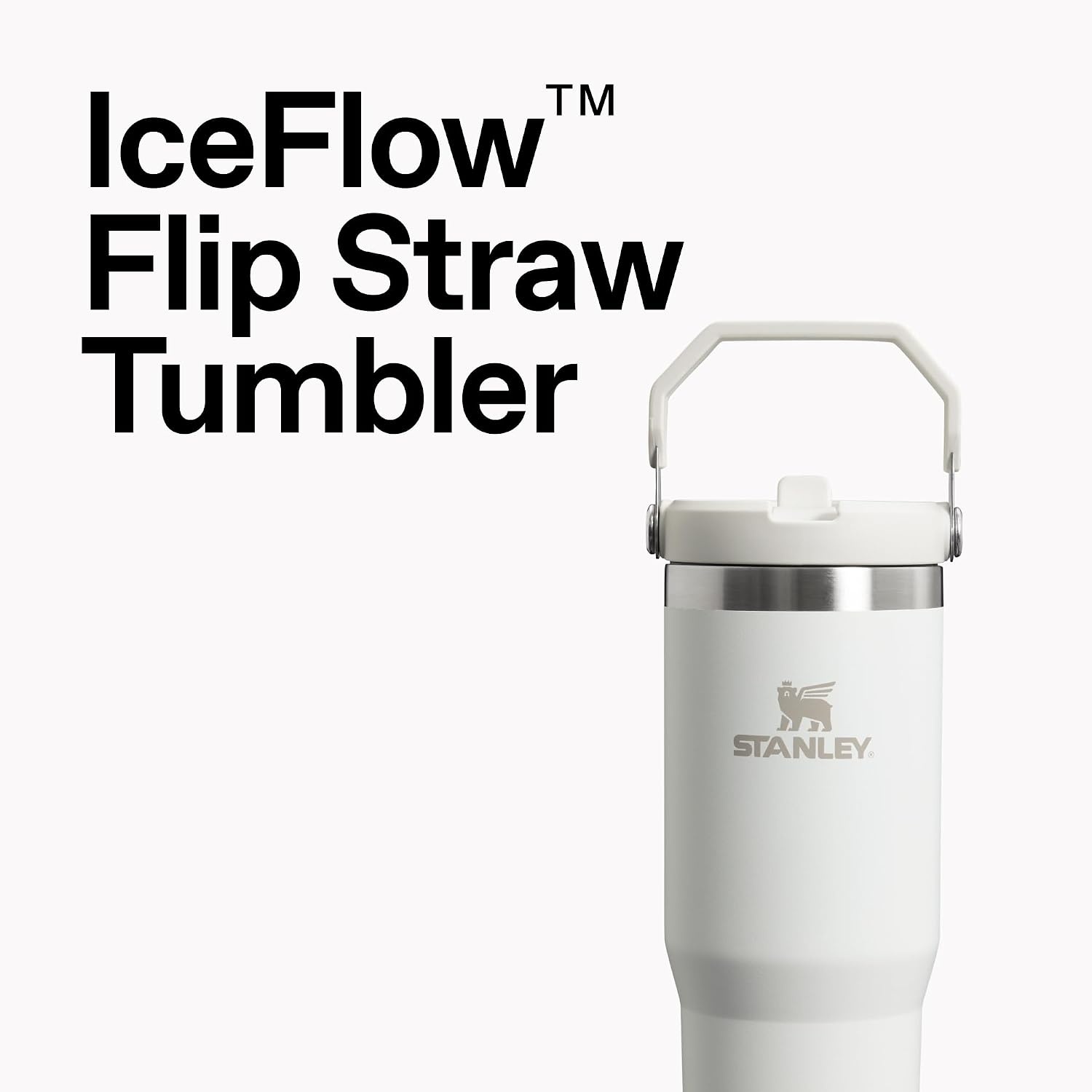 image:imageSTANLEY IceFlow 20 Flip Straw Tumbler 30 oz Chili Red Easy Carry Handle Twist On Lid and Flip Up Straw Leak Resistant Water Bottle Insulated Stainless Steel BPAFreeBlue Dream Gradient