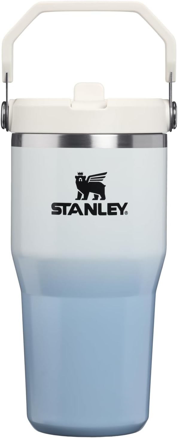 image:imageSTANLEY IceFlow 20 Flip Straw Tumbler 30 oz Chili Red Easy Carry Handle Twist On Lid and Flip Up Straw Leak Resistant Water Bottle Insulated Stainless Steel BPAFreeBlue Dream Gradient