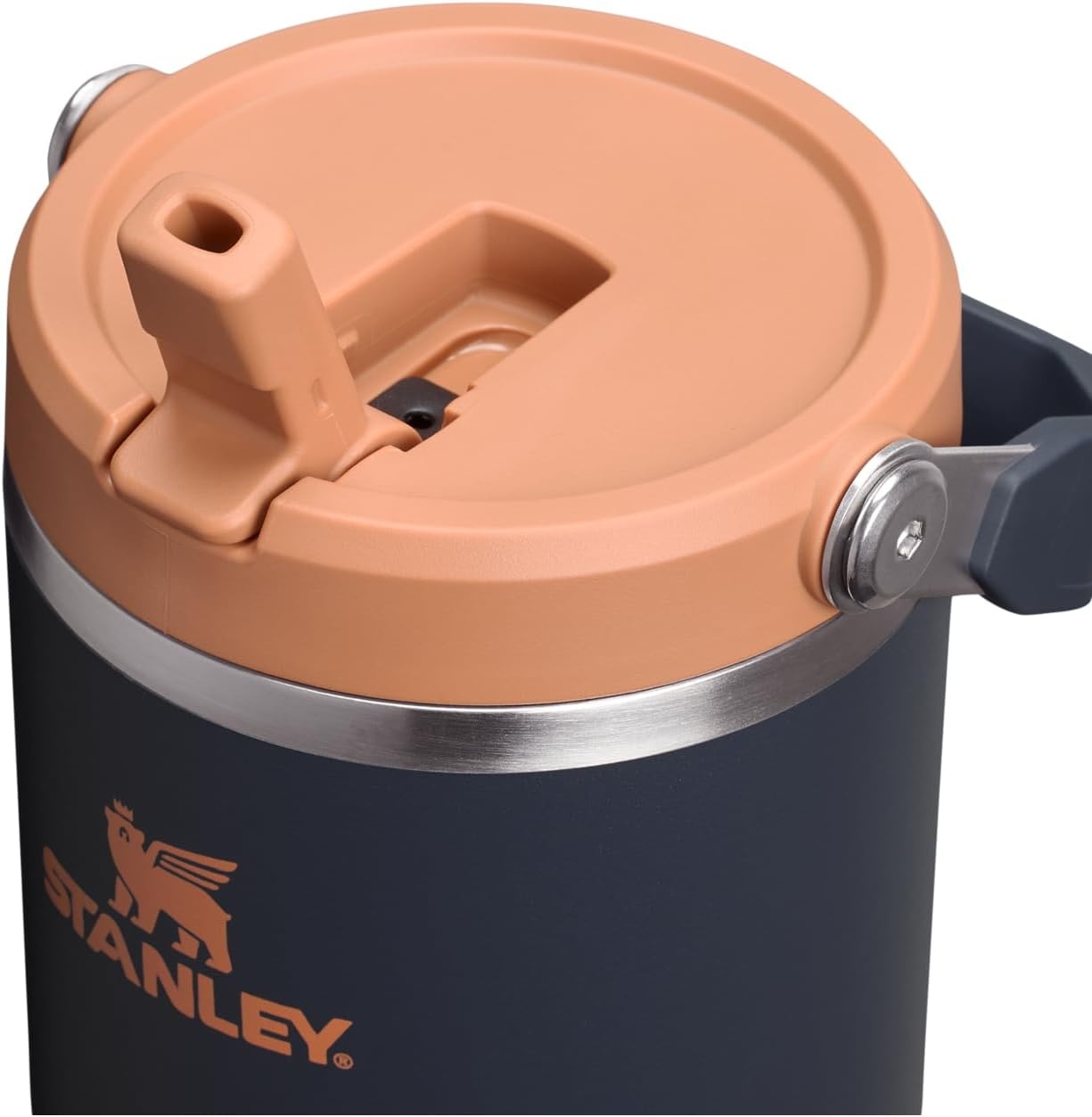 image:imageSTANLEY IceFlow 20 Flip Straw Tumbler 30 oz Chili Red Easy Carry Handle Twist On Lid and Flip Up Straw Leak Resistant Water Bottle Insulated Stainless Steel BPAFreeTwilight