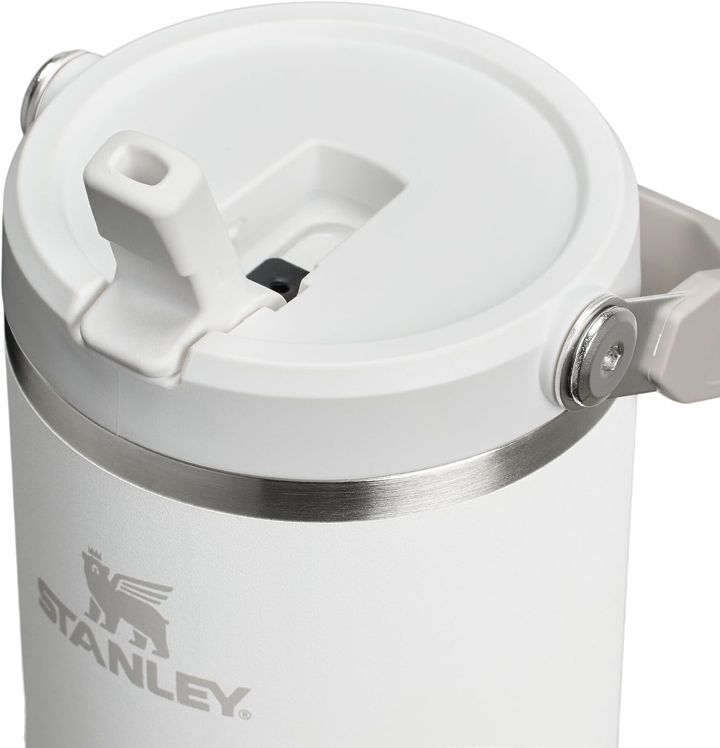 image:imageSTANLEY IceFlow 20 Flip Straw Tumbler 30 oz Chili Red Easy Carry Handle Twist On Lid and Flip Up Straw Leak Resistant Water Bottle Insulated Stainless Steel BPAFreeFrost