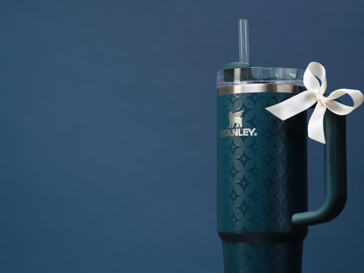 image:imageSTANLEY Quencher H20 Flow State Tumbler 30 oz Chili Red Handle and Straw 3Position Lid Cup Holder Compatible for Travel Insulated Stainless Steel Cup BPAFreePonderosa Star