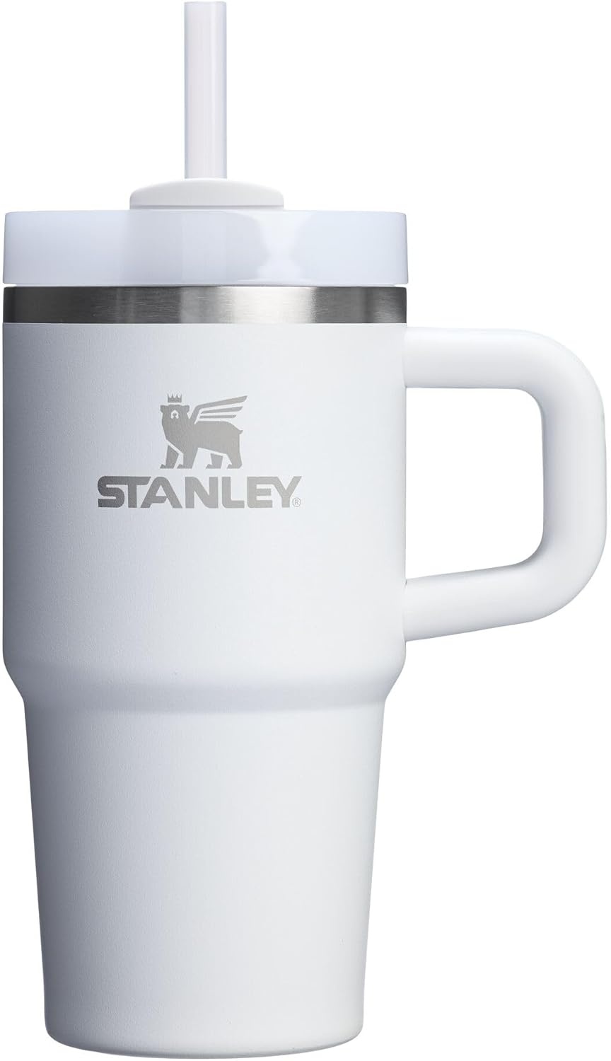 image:imageSTANLEY Quencher H20 Flow State Tumbler 30 oz Chili Red Handle and Straw 3Position Lid Cup Holder Compatible for Travel Insulated Stainless Steel Cup BPAFreeFrost