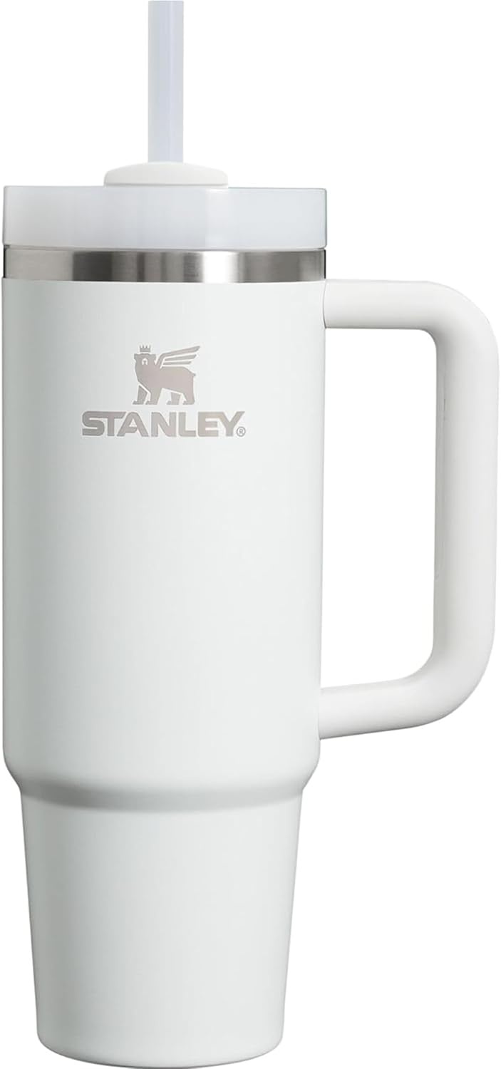 image:imageSTANLEY Quencher H20 Flow State Tumbler 30 oz Chili Red Handle and Straw 3Position Lid Cup Holder Compatible for Travel Insulated Stainless Steel Cup BPAFreeFrost