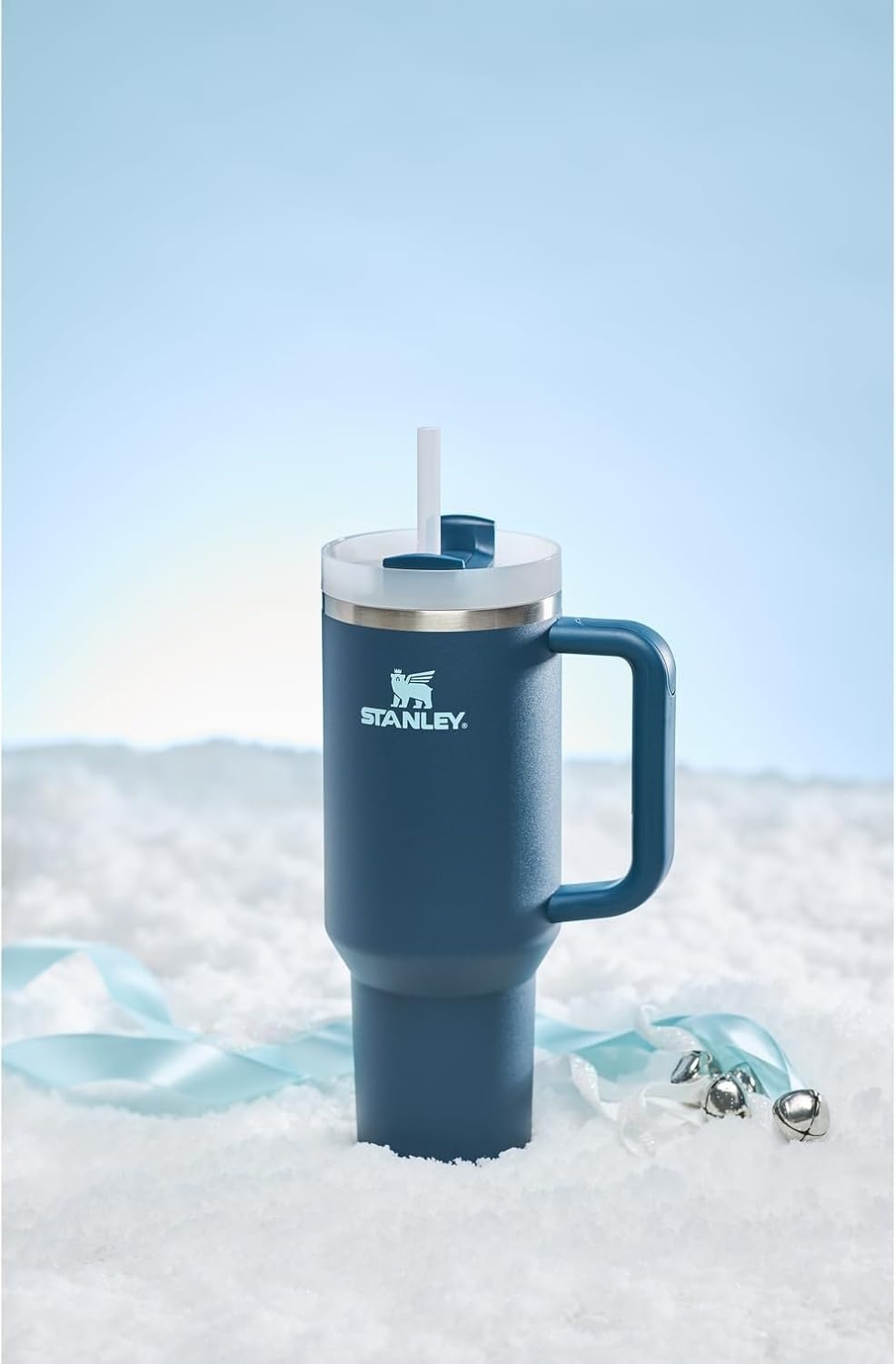 image:imageSTANLEY Quencher H20 Flow State Tumbler 30 oz Chili Red Handle and Straw 3Position Lid Cup Holder Compatible for Travel Insulated Stainless Steel Cup BPAFreeStargaze