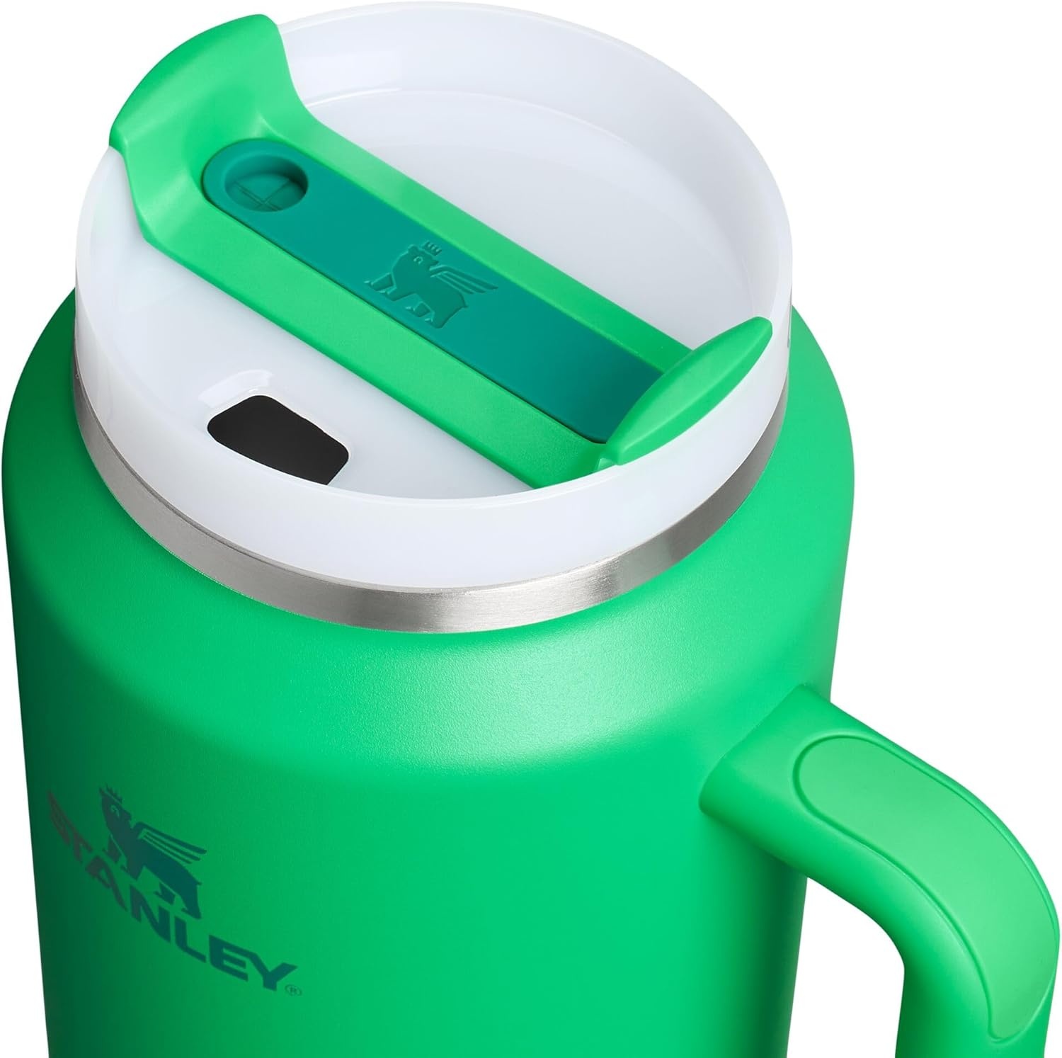 image:imageSTANLEY Quencher H20 Flow State Tumbler 30 oz Chili Red Handle and Straw 3Position Lid Cup Holder Compatible for Travel Insulated Stainless Steel Cup BPAFreeMeadow