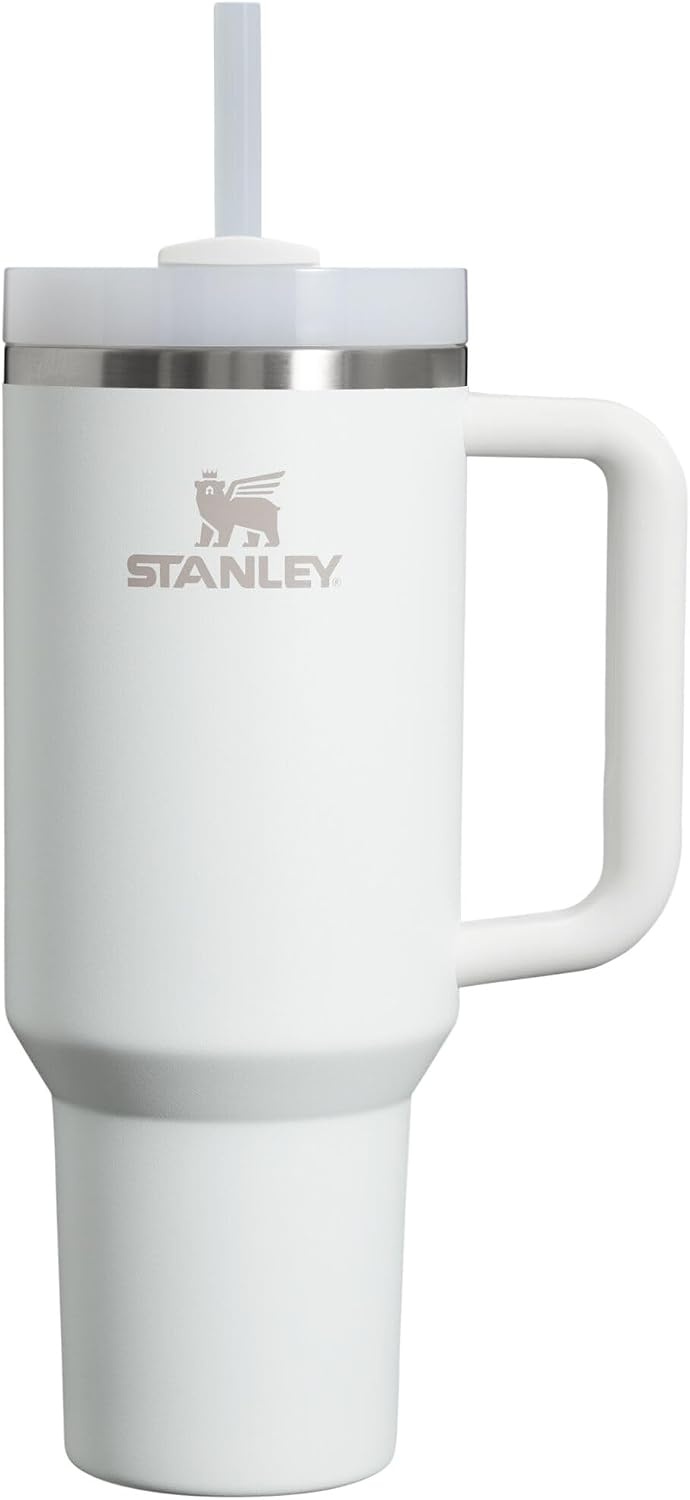 image:imageSTANLEY Quencher H20 Flow State Tumbler 30 oz Chili Red Handle and Straw 3Position Lid Cup Holder Compatible for Travel Insulated Stainless Steel Cup BPAFreeFrost