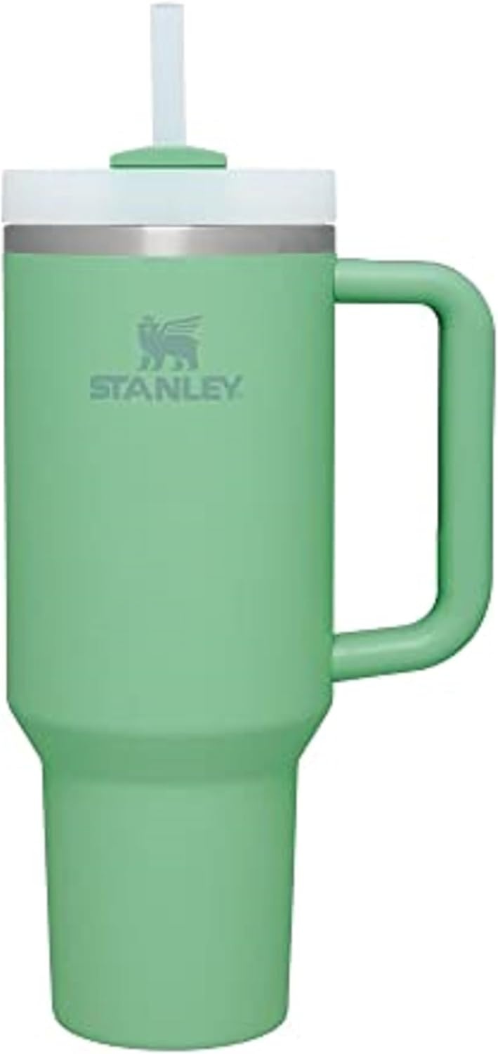 image:imageSTANLEY Quencher H20 Flow State Tumbler 30 oz Chili Red Handle and Straw 3Position Lid Cup Holder Compatible for Travel Insulated Stainless Steel Cup BPAFreeJade