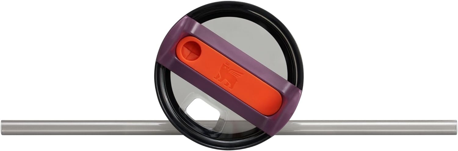 image:imageSTANLEY Quencher H20 Flow State Tumbler 30 oz Chili Red Handle and Straw 3Position Lid Cup Holder Compatible for Travel Insulated Stainless Steel Cup BPAFreePlum