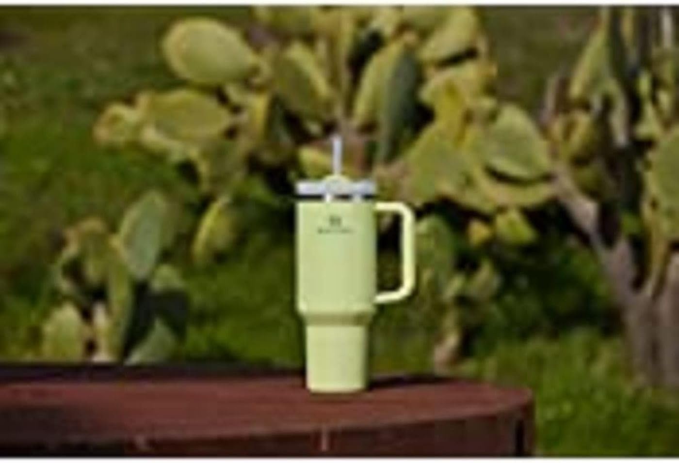 image:imageSTANLEY Quencher H20 Flow State Tumbler 30 oz Chili Red Handle and Straw 3Position Lid Cup Holder Compatible for Travel Insulated Stainless Steel Cup BPAFreeCitron