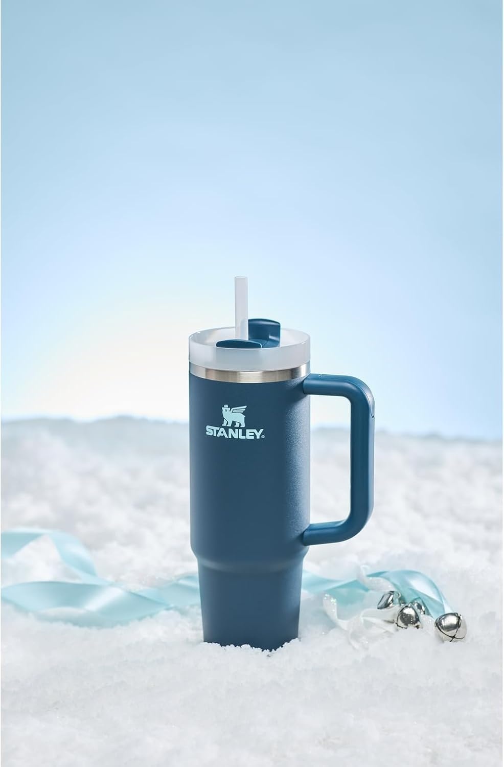 image:imageSTANLEY Quencher H20 Flow State Tumbler 30 oz Chili Red Handle and Straw 3Position Lid Cup Holder Compatible for Travel Insulated Stainless Steel Cup BPAFreeStargaze