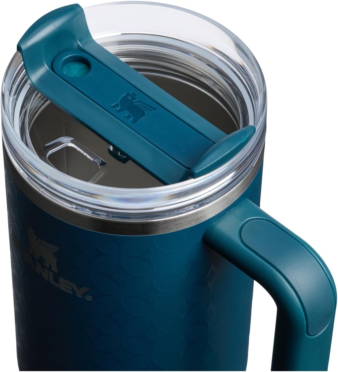 image:imageSTANLEY Quencher H20 Flow State Tumbler 30 oz Chili Red Handle and Straw 3Position Lid Cup Holder Compatible for Travel Insulated Stainless Steel Cup BPAFreePonderosa Star