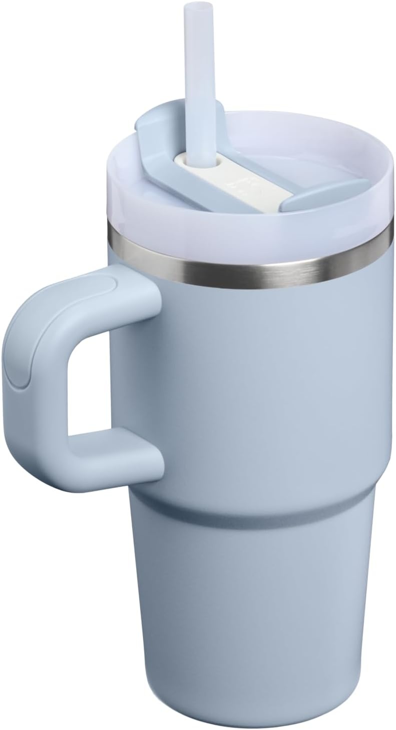 image:imageSTANLEY Quencher H20 Flow State Tumbler 30 oz Chili Red Handle and Straw 3Position Lid Cup Holder Compatible for Travel Insulated Stainless Steel Cup BPAFreeBlue Dream Stone