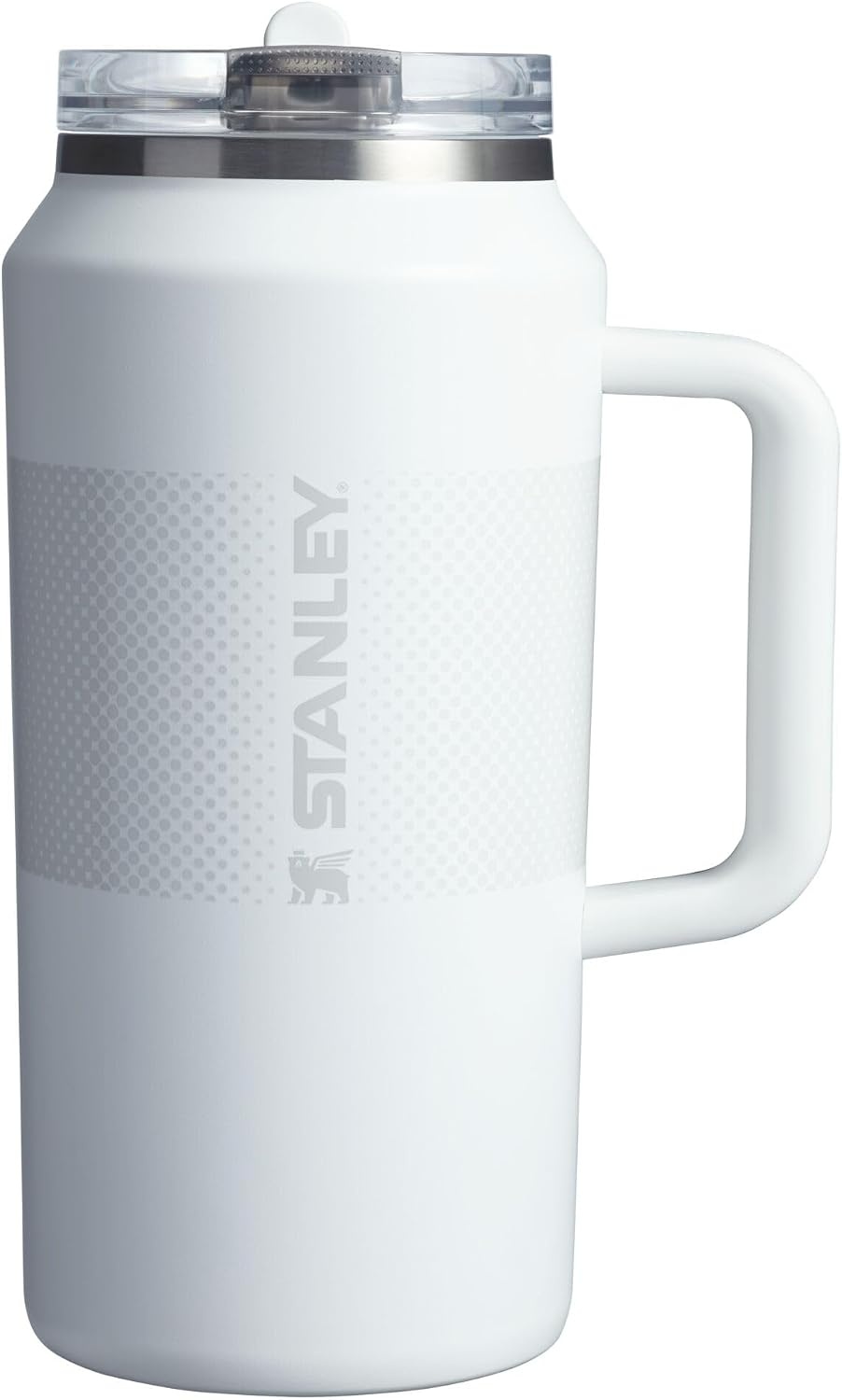 image:imageSTANLEY Quencher ProTour Flipstraw Tumbler 20 oz Chili Black BuiltIn Straw amp Handle Cupholder Compatible for Travel Leakproof Insulated Stainless Steel Cup BPAFreeFrost Fade