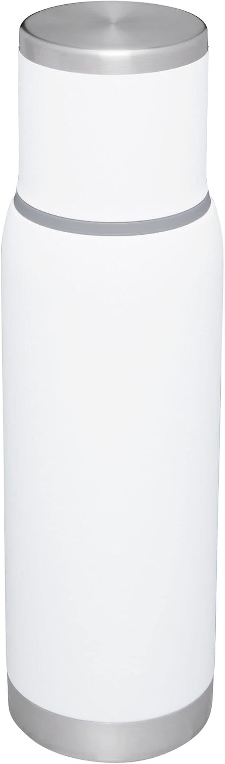image:imageStanley AdventureToGo Vacuum Bottle 11 qt Wide Mouth with Leakproof Cup Lid Keep Drinks Hot or Cold Packable for Travel Insulated Stainless Steel Thermal Bottle BPAFree Chili RedPolar
