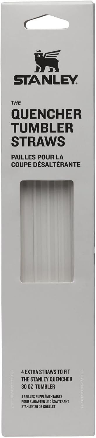 image:imageStanley Quencher Tumbler Straws Reusable Replacement Straws for Tumbler with Handle Stainless Steel Drinking Cup Accessory BPAFreeClear