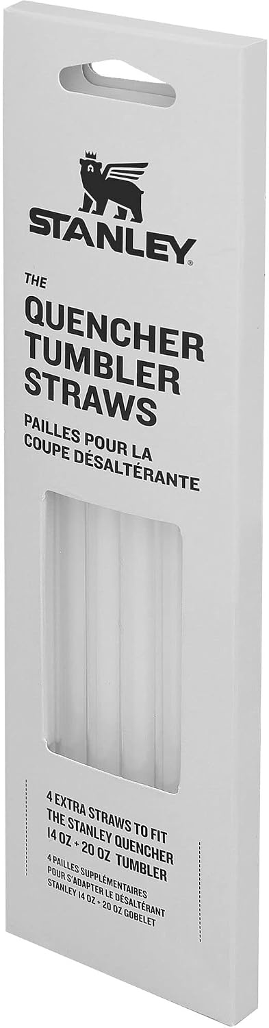 image:imageStanley Quencher Tumbler Straws Reusable Replacement Straws for Tumbler with Handle Stainless Steel Drinking Cup Accessory BPAFreeClear