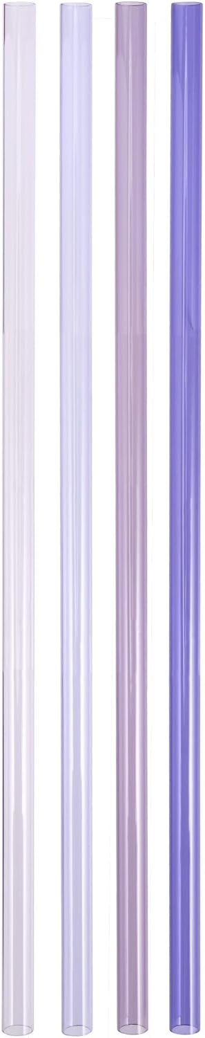 image:imageStanley Quencher Tumbler Straws Reusable Replacement Straws for Tumbler with Handle Stainless Steel Drinking Cup Accessory BPAFreePurple Multi Pack
