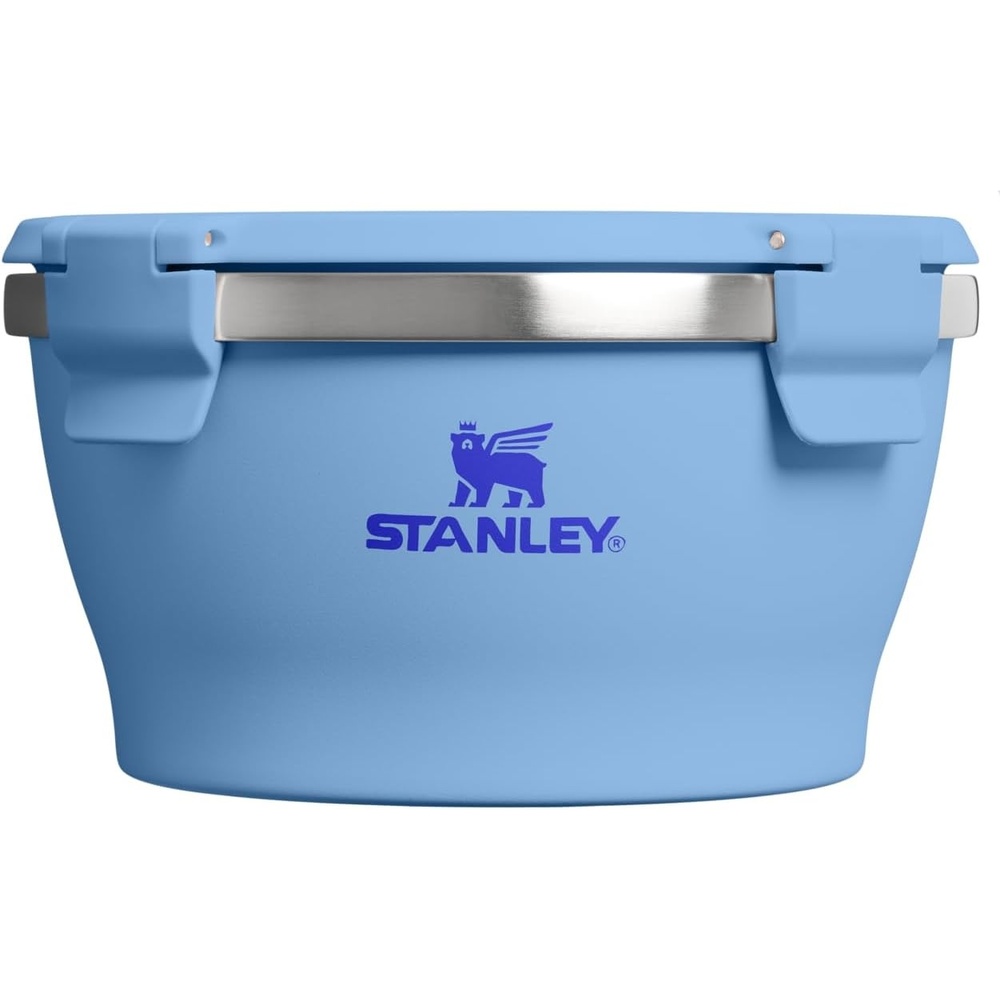image:imageSTANLEY Adventure FreshtoTable Leakproof Bowl 1 qt Vacuum Insulated Food Container Airtight Lid Packable for Lunch amp Meal Prep Stainless Steel BPAFree Dishwasher Safe Blue SkyBlue Sky