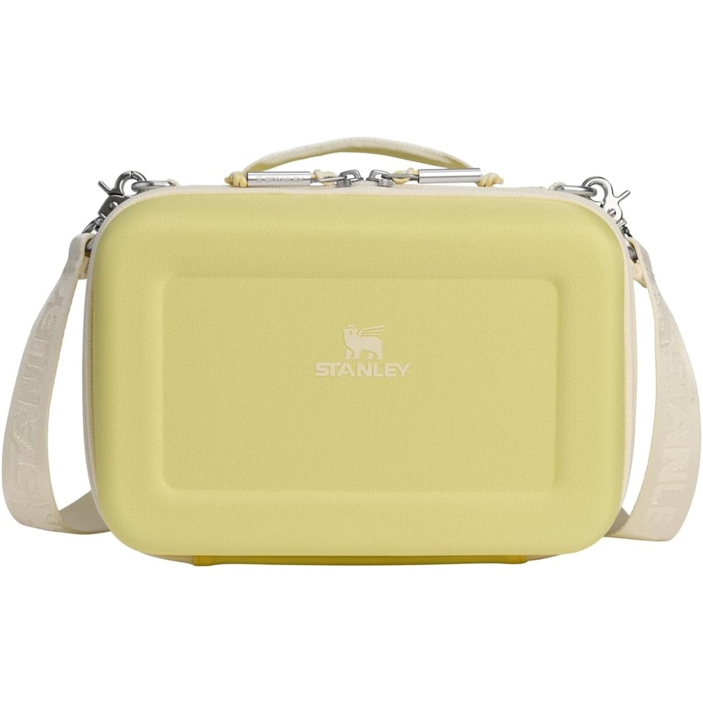image:imageSTANLEY All Day Mini Lunch Box 42quart EVA Insulated Lunch Bag Crush Resistant Adjustable Strap BPAFree CranberryDaffodil