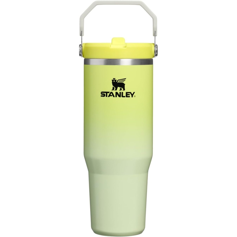 image:imageSTANLEY IceFlow 20 Flip Straw Tumbler 30 oz Chili Red Easy Carry Handle Twist On Lid and Flip Up Straw Leak Resistant Water Bottle Insulated Stainless Steel BPAFreeAtomic Gradient