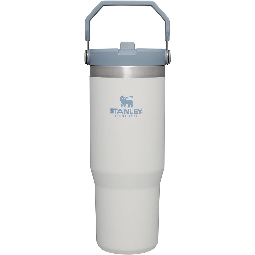 image:imageSTANLEY IceFlow 20 Flip Straw Tumbler 30 oz Chili Red Easy Carry Handle Twist On Lid and Flip Up Straw Leak Resistant Water Bottle Insulated Stainless Steel BPAFreeFog