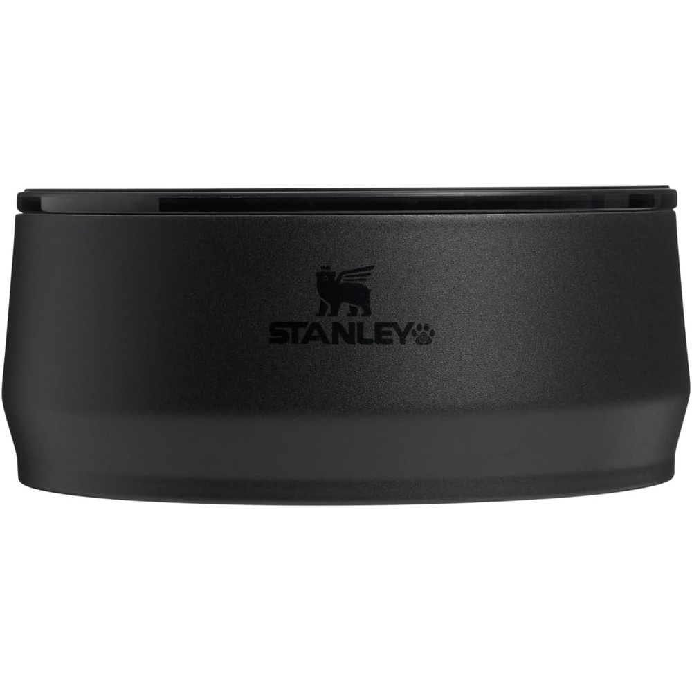 image:imageSTANLEY Pet Bowl 3Cup 24 oz Insulated Stainless Steel Dog amp Cat Bowl SplashResistant Lid Dishwasher Safe BPAFree Black 20Black 20