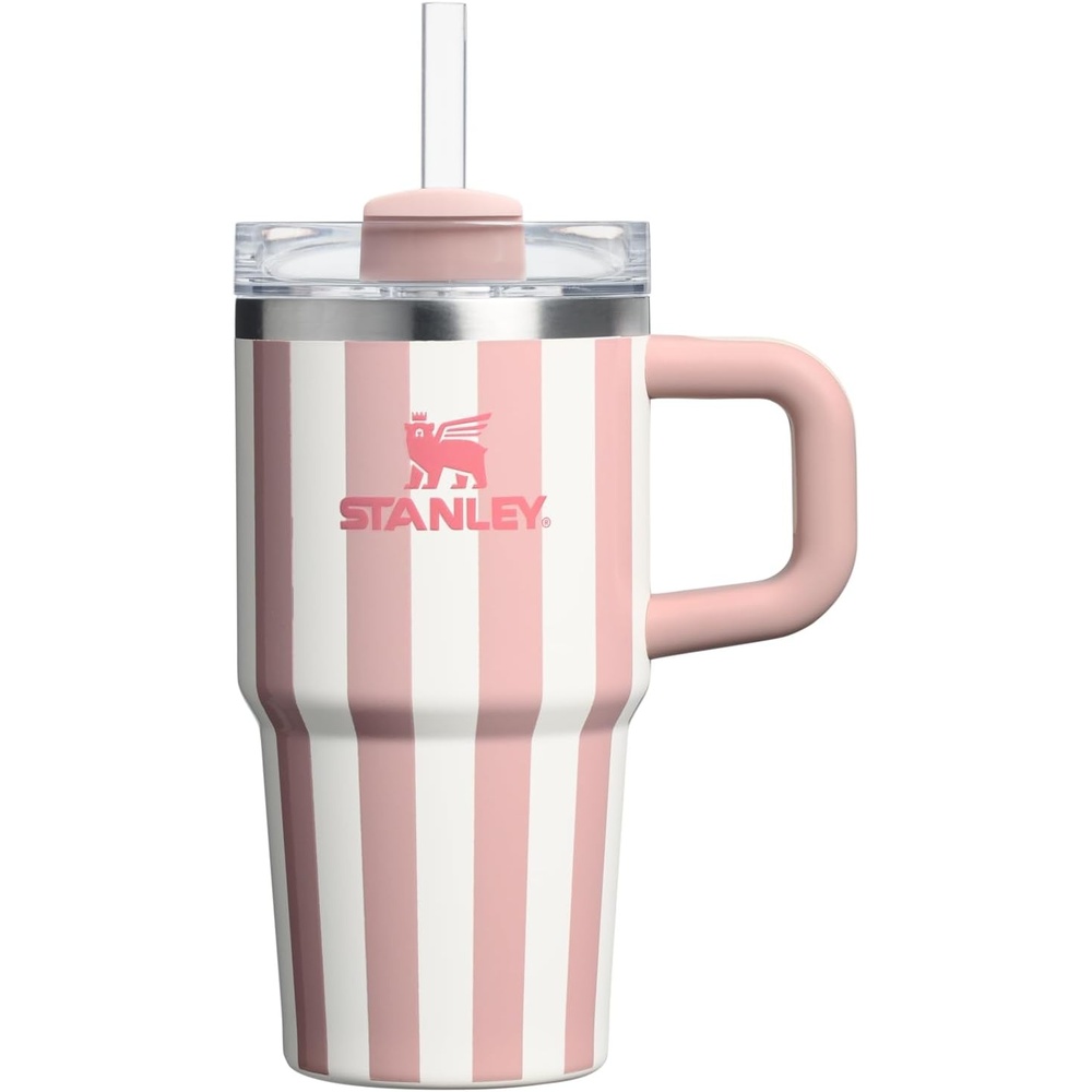 image:imageSTANLEY Quencher H20 Flow State Tumbler 30 oz Chili Red Handle and Straw 3Position Lid Cup Holder Compatible for Travel Insulated Stainless Steel Cup BPAFreeOasis Peach Whip Cabana Gloss