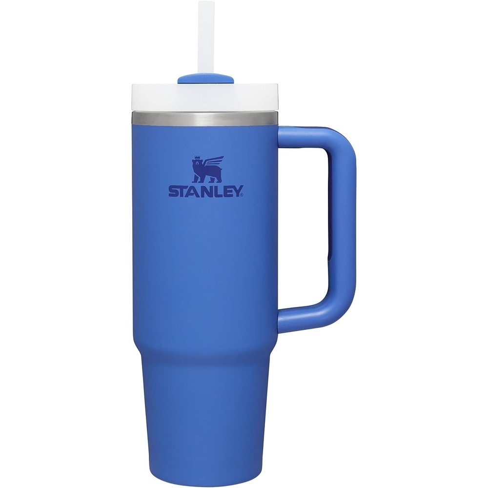 image:imageSTANLEY Quencher H20 Flow State Tumbler 30 oz Chili Red Handle and Straw 3Position Lid Cup Holder Compatible for Travel Insulated Stainless Steel Cup BPAFreeIris