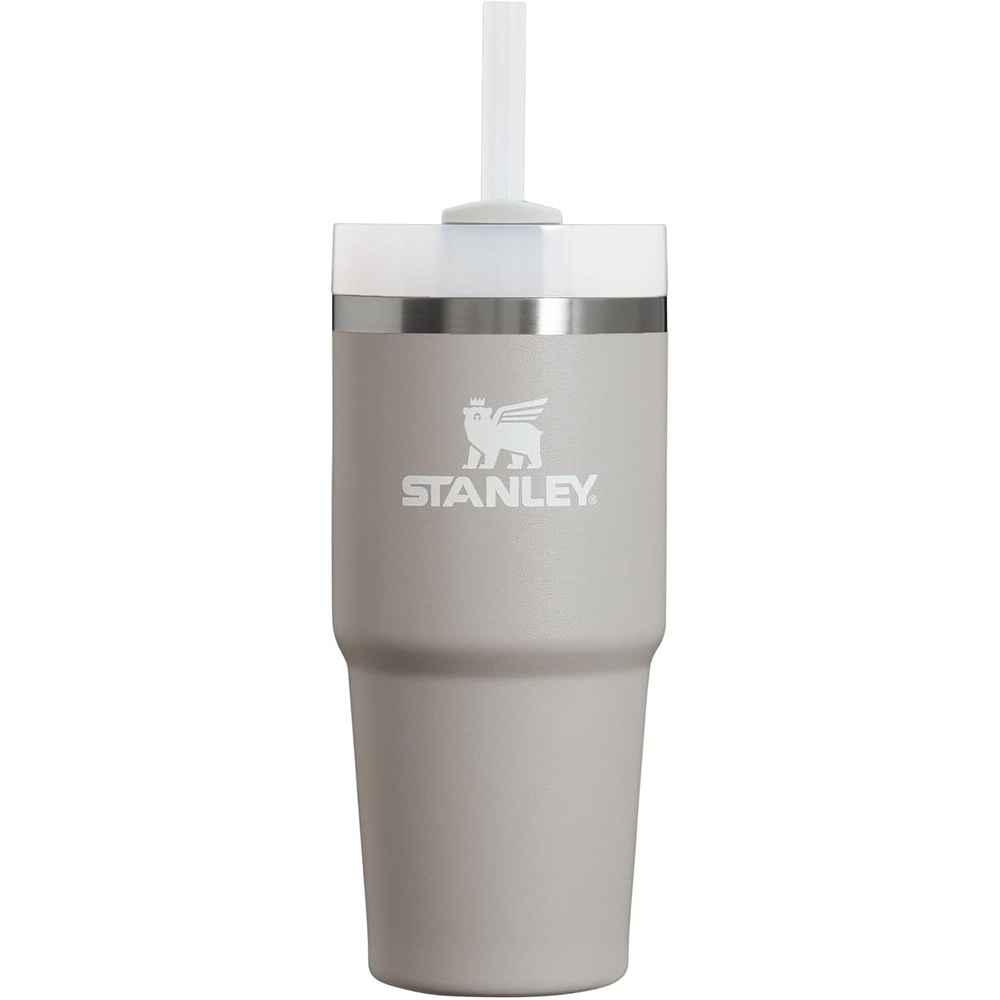 image:imageSTANLEY Quencher H20 Flow State Tumbler 30 oz Chili Red Handle and Straw 3Position Lid Cup Holder Compatible for Travel Insulated Stainless Steel Cup BPAFreeAsh