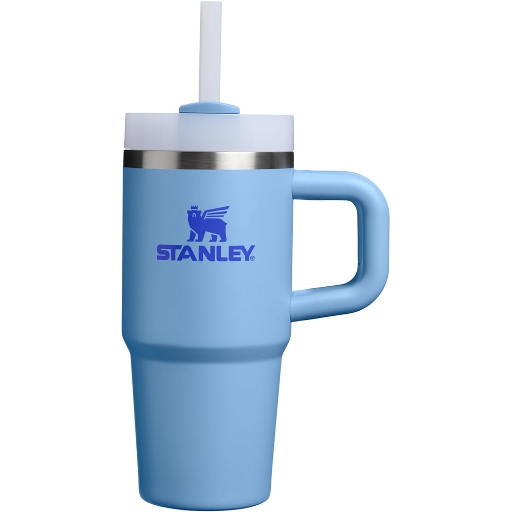 image:imageSTANLEY Quencher H20 Flow State Tumbler 30 oz Chili Red Handle and Straw 3Position Lid Cup Holder Compatible for Travel Insulated Stainless Steel Cup BPAFreeBlue Sky