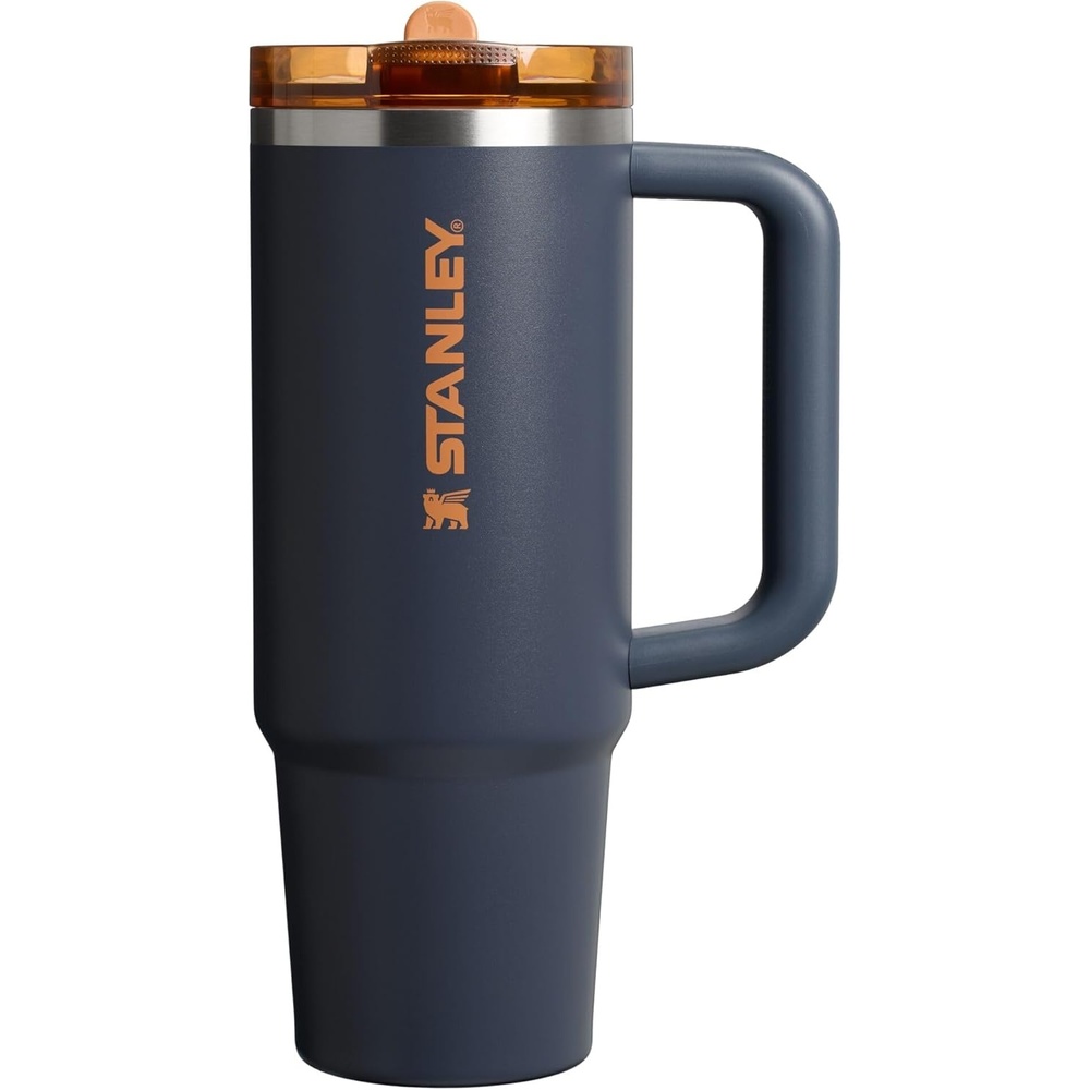 image:imageSTANLEY Quencher ProTour Flipstraw Tumbler 20 oz Chili Black BuiltIn Straw amp Handle Cupholder Compatible for Travel Leakproof Insulated Stainless Steel Cup BPAFreeTwilight VRT